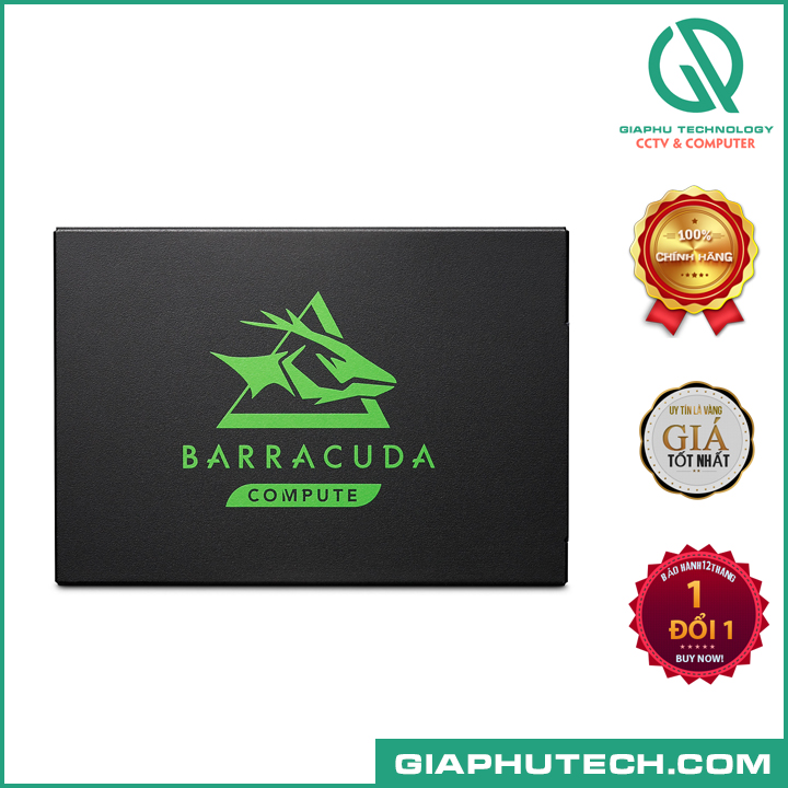 Ổ cứng SSD Seagate BarraCuda 120 SATA 500GB ZA500CM1A003 - Hàng Chính Hãng