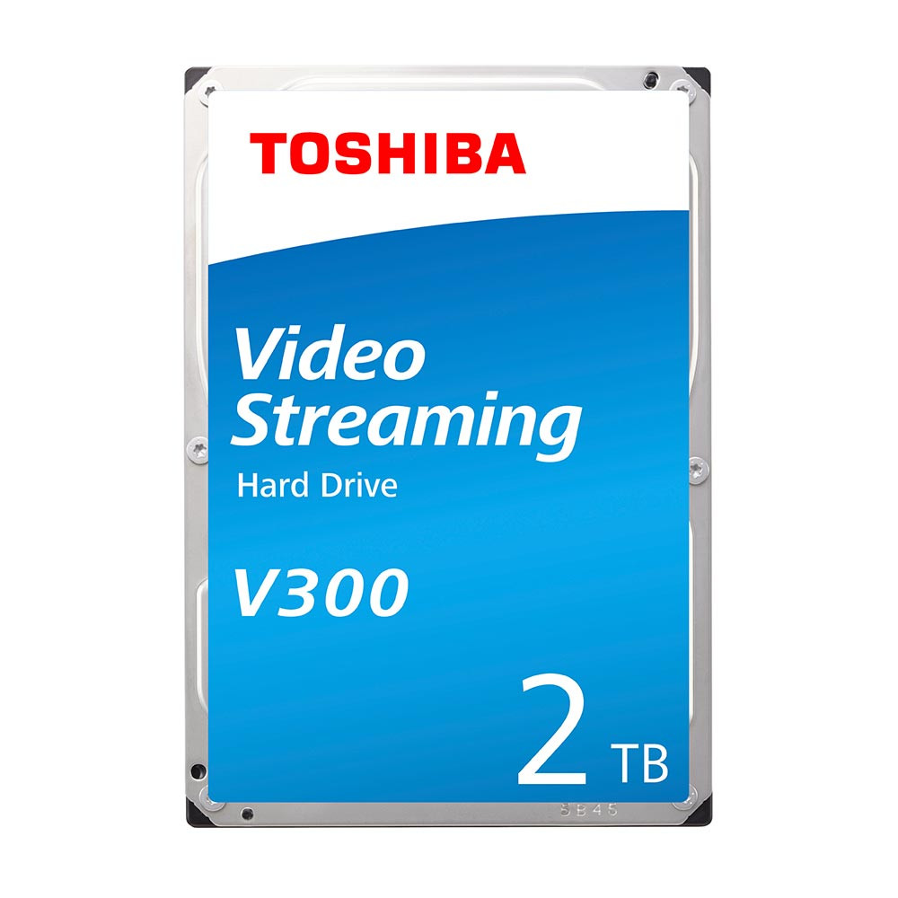 Ổ cứng HDD Toshiba V300 2TB (HDWU120UZSVA) - Chuyên Camera , Video Streaming